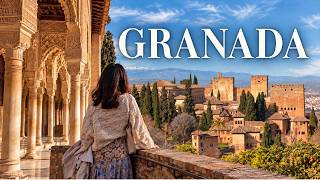 Granada’da 1 Gün 🇪🇸 Elhamra Sarayı, Endülüs Lezzetleri ve Tarihi Sokaklar