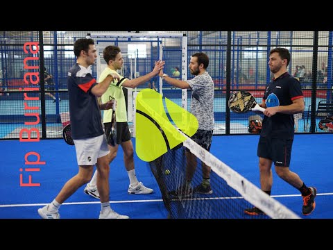 Daniel De Castro y Manu Prado contra Alejandro Urzola y Óscar Guiral.  FIP GOLD Burriana PADELCV