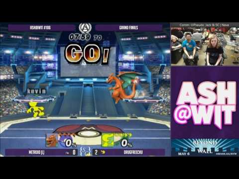 Metroid (Ike, Charizard) vs Drugfreechu (GnW) - ASH@WIT #106 PM Grand Finals
