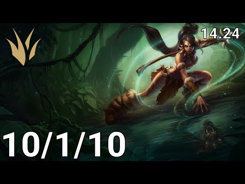 Nidalee Jungle vs Jarvan IV - EUW Master | Patch 14.24