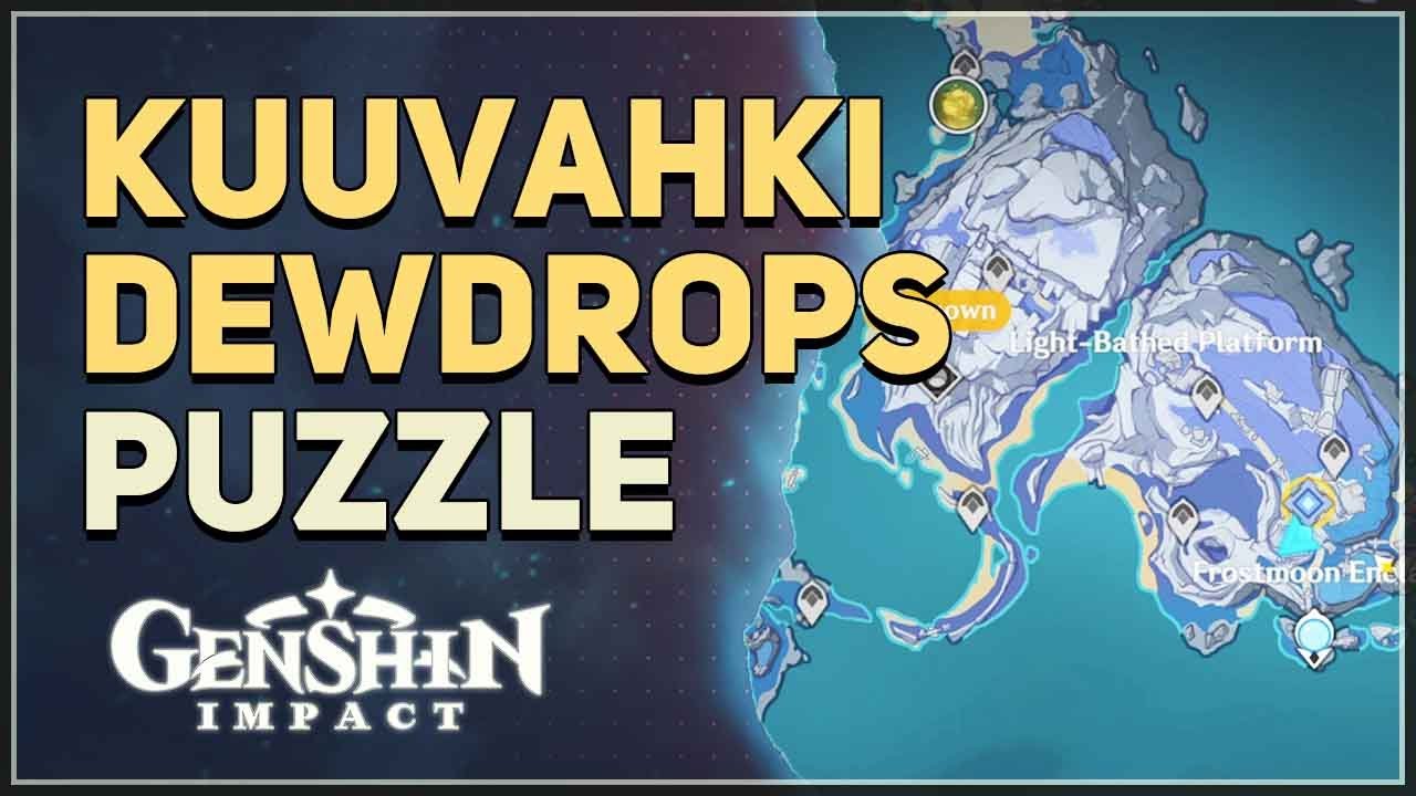 Kuuvahki Dewdrops Puzzle Genshin Impact