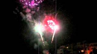 preview picture of video 'Feuerwerk in L'Escala'