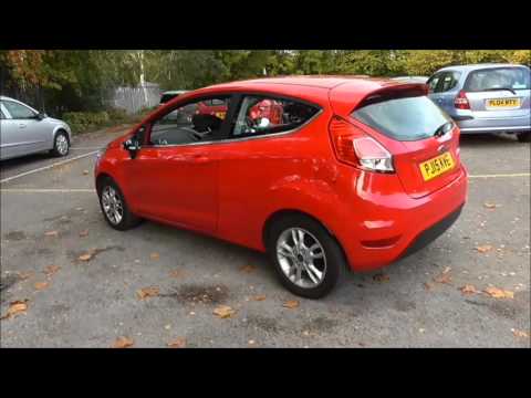 Ford Fiesta (00C) 3dr SVP Zetec 1.25 82 PS - Del 5 Speed 2014.5 MY U113324