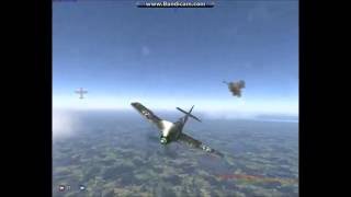 preview picture of video 'FW190 vs p80 WarThunder WM'