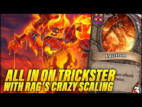 All In On Trickster With Ragnaros's Crazy Scaling | Dogdog Hearthstone Battlegrounds