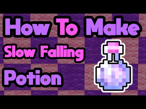 Carbon Gaming - How to Make Potion of Slow Falling in Minecraft 1.20 (MCPE/Xbox/PS4/Switch/Windows10)