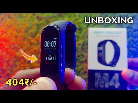 M4 Smart Band Unboxing | Fitness Band | Unboxing and review | only 400 on Flipkart/Amazon