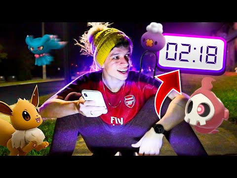 JOGANDO POKEMON DE MADRUGADA NO NOSSO CONDOMINIO ‹ ARUAN ›
