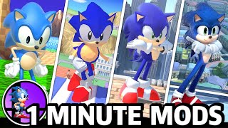 Sonic Mods | 1 Minute Mods (Super Smash Bros. Ultimate)