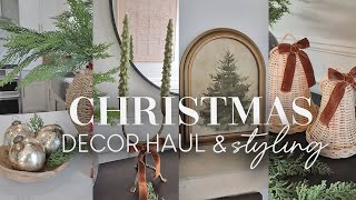 CHRISTMAS DECOR HAUL STAPLES || CHRISTMAS DECORATING IDEAS || TIMELESS CHRISTMAS DECOR