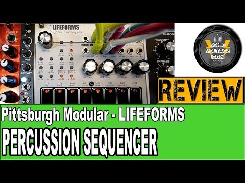 Pittsburgh Lifeforms Percussion Sequencer Review Demo Tutorial Patches (All Features)