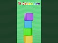 Learn Colors With Block Tower Cocomelon Shorts