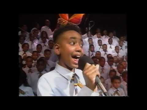 Mississippi Children's Choir ft. Bryan Andrew Wilson  -  His Eye Is On the Sparrow (1994)