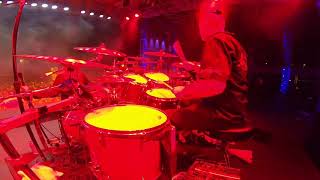 Heikki Saari live drumcam Wintersun 70000 Tons of Metal &quot;Starchild&quot;