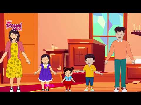 Jesus in the family; Happy home by Royal Kids. #kidssong #kidsvideo #sundayschoolsongs