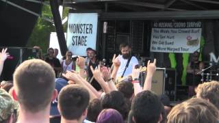 The Word Alive-Glass Castle Live @ First Niagara Pavilion Warped Tour 2014