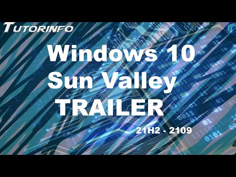 (ANTIGO) WINDOWS 10 SUN VALLEY - 21H2 - TRAILER APRESENTADO PELA MICROSOFT