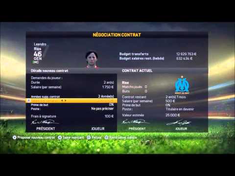 comment augmenter budget fifa 12