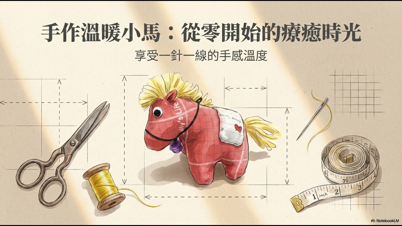 小花馬吊飾製作教學