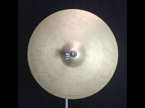 Vintage Zildjian 14" 1980's CO Stamp A New Beat Hi Hats - 1096g/1357g (video demo) image 6