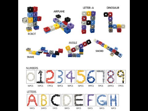 Cool ! 1 minute - CLICK CLACK! #1838 Dicovery Bricks Cube