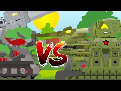 •Левиафан перебивает левый фланг•Спасение КВ 44 М• мультики про танки