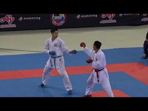 premier League 2019 Madrid Male-84 Ech Chaabi Nabil (MAR) vs Araga Ryutaro (JPN)
