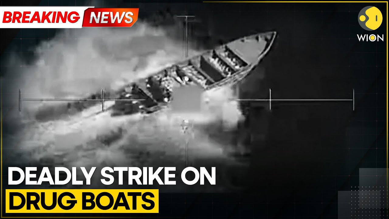 US Military: Five Killed in Strikes on Two Alleged Drug Boats | WION BREAKING