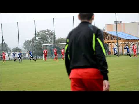 (01.09.2018) Klasa O: Płomień Radwanice - Kuźnia Jawor 1:1 - gol na 0:1 Emiliana Borka