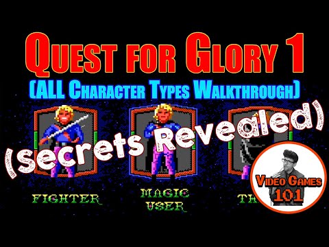 Quest for Glory 1 Walkthrough (All Character Types) | Video Games 101