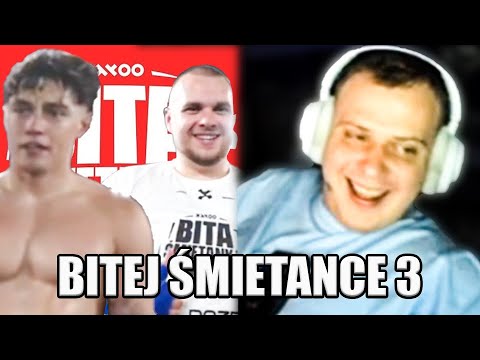 NITRO REAKCJA NA WALKI BITEJ ŚMIETANCE 3 (CZARO VS ZGRYWU, POPO VS BONAK)