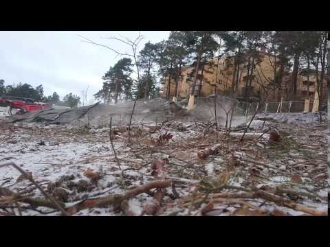 Sprängning Rissneleden 138