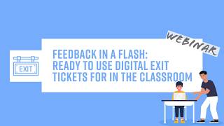 Ready to Use Digital exit Tickets for the Classroom