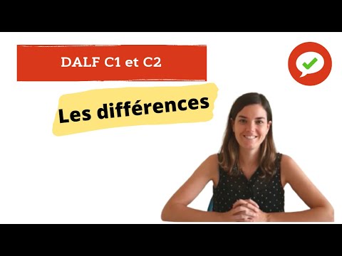 Différences DALF C1 C2