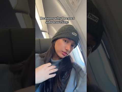 Why I regret solo traveling 😳
