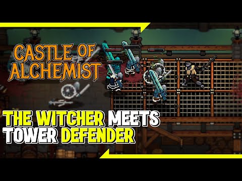 FAST PACED Steampunk Tower Defender | Castle Of Alchemists