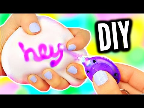 DIY Color Changing Stress Ball! UV Stress Ball! Video