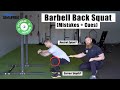 Fixing Mistakes on Barbell Back Squat Form (Cues + Mistakes) | PhysiqueDevelopment.com