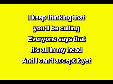 With you - karaoke (ghost the musical)