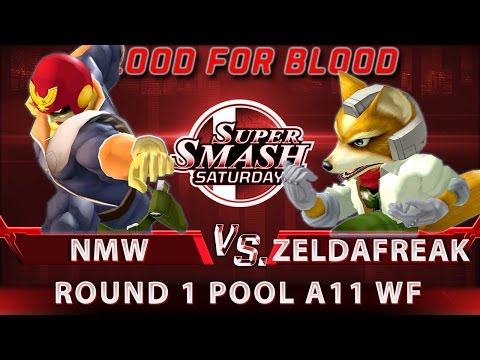SSS: B4B - NMW (Falcon) vs. Zeldafreak (Fox) - SSBM R1 Pool A11 Winners Finals - Smash Melee