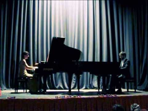 Brahms Hungarian Dance no. 5 Duo CesarettiTura