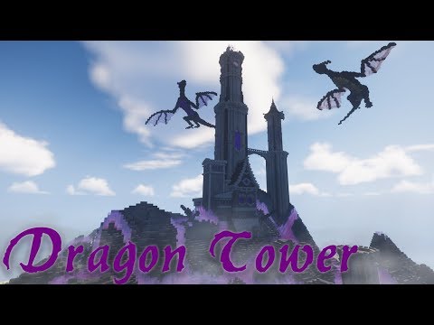 Unbelievable Dragon Tower in Minecraft!! 🐉🔥