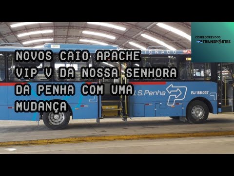 Viação Nossa Senhora da Penha adquire mais Vip V com uma mudança nos novos modelos