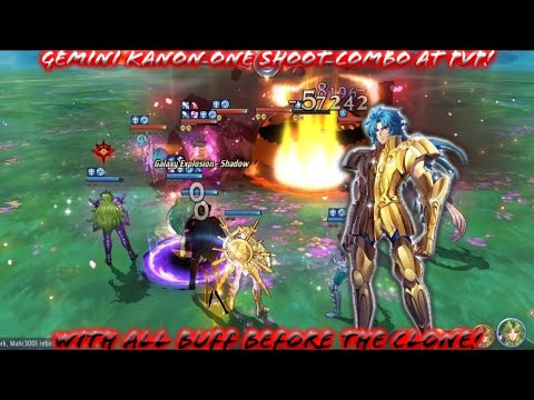 Saint Seiya: Awakening (KOTZ) - Gemini Kanon One Shoot Kill Lineup Combo at PvP! with so Many Buff!