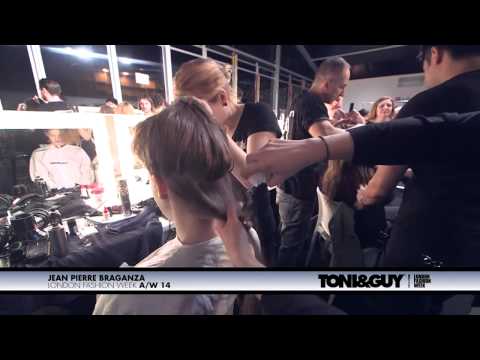 Backstage at JEAN PIERRE BRAGANZA AW14
