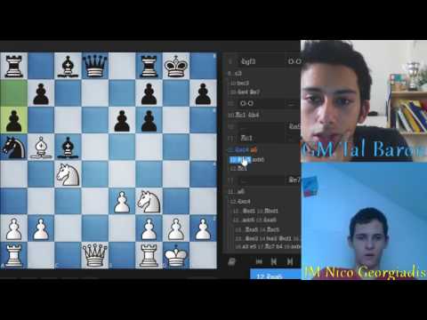 World Championship | Round 1 Recap- GM Tal Baron & IM Nico Georgiadis