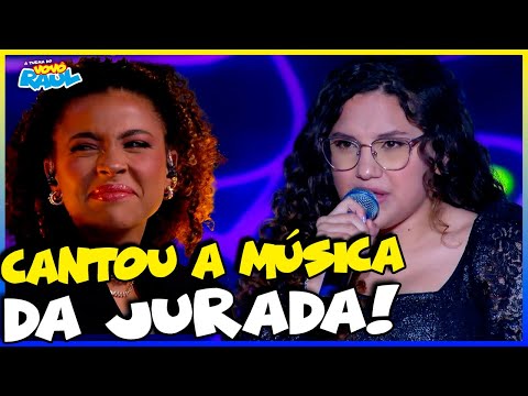 Vitória Lima surprises judge Gabriela Gomes and moves her to tears on Raul Gil's Shadow Brazil Go...