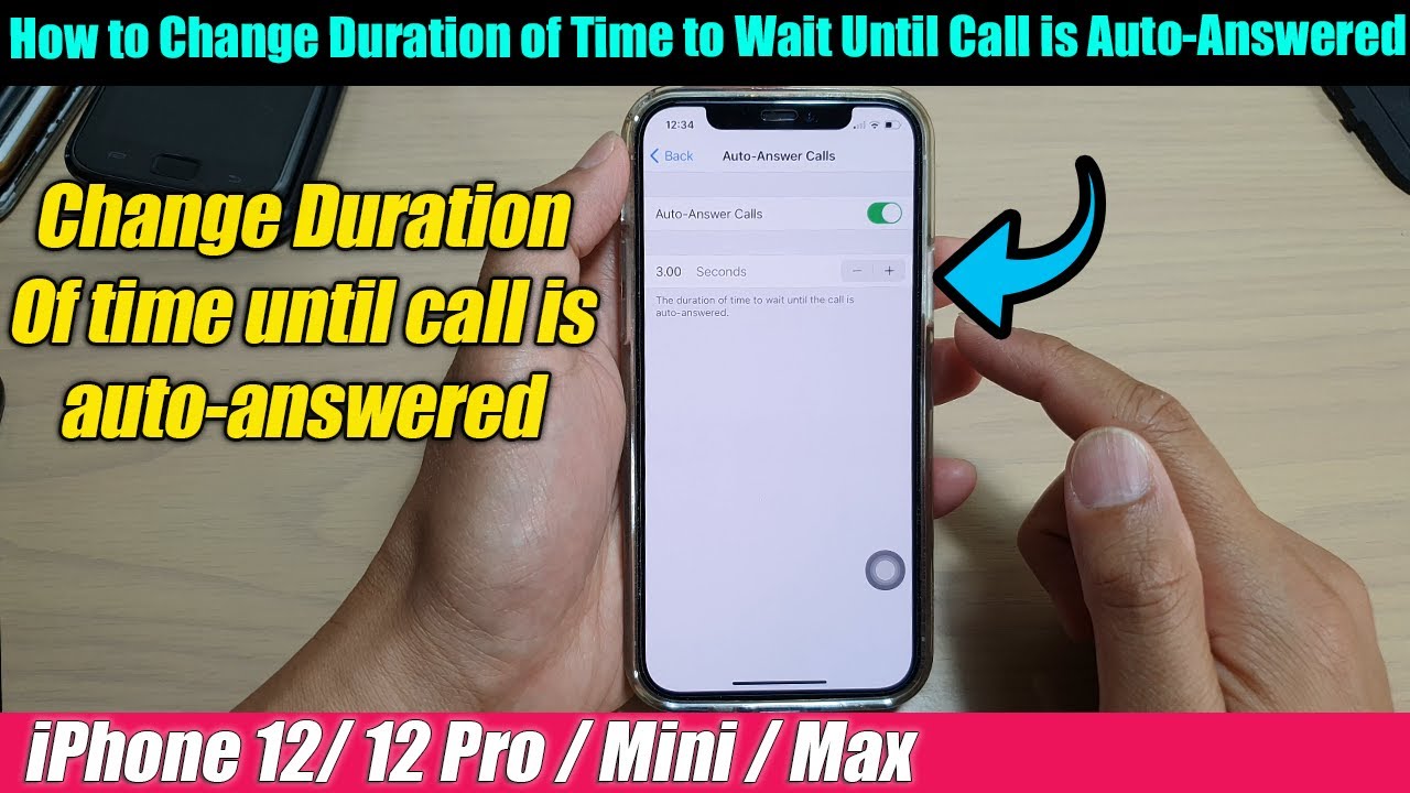 How to change the number of times the phone should ring before the answering machine answers?