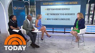 How to get a good night's rest during steamy summer nights