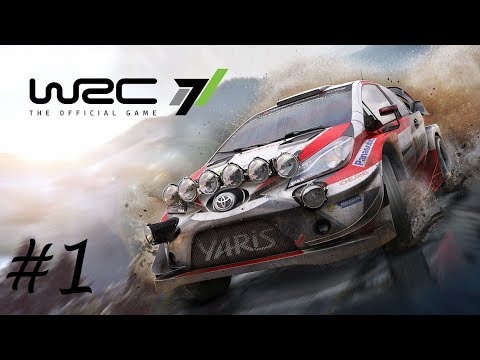 WRC 7 CAREER MODE #1: JUNIOR WRC RALLY OF CORSICA